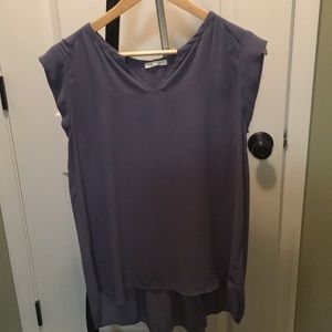 Comfortable Pewter Blouse
